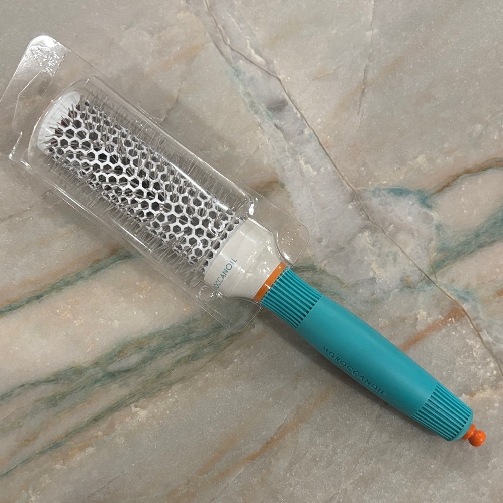 Moroccanoil Teal and Orange Styling Brush 35mm